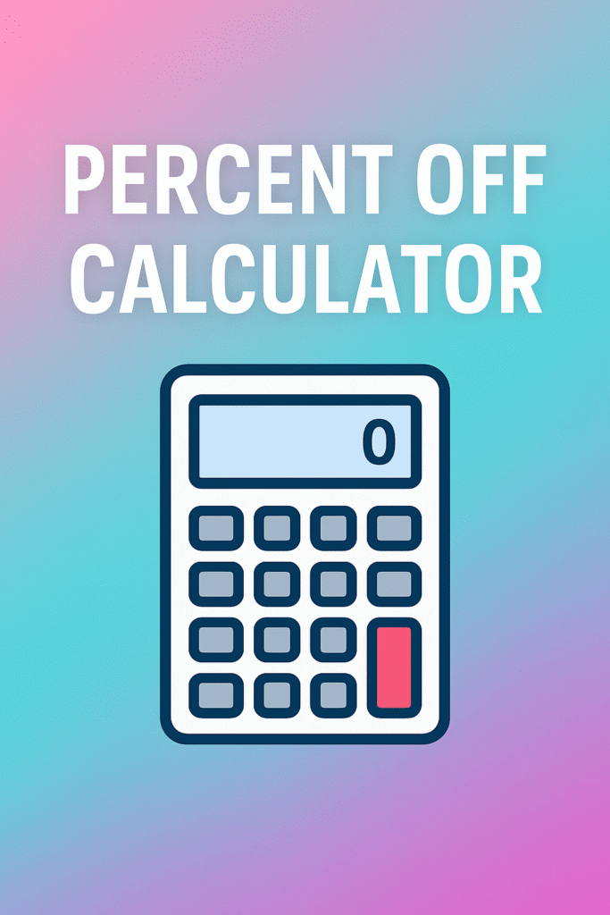 Percent Off Calculator